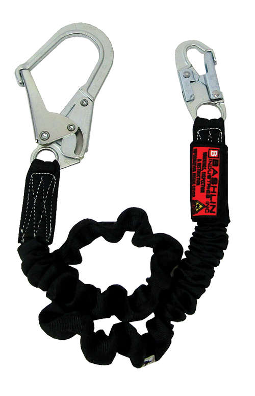 2" tubular nylon web with polyester shock absorbing core, SL6650A snaphook and a 5395A large ladder hook