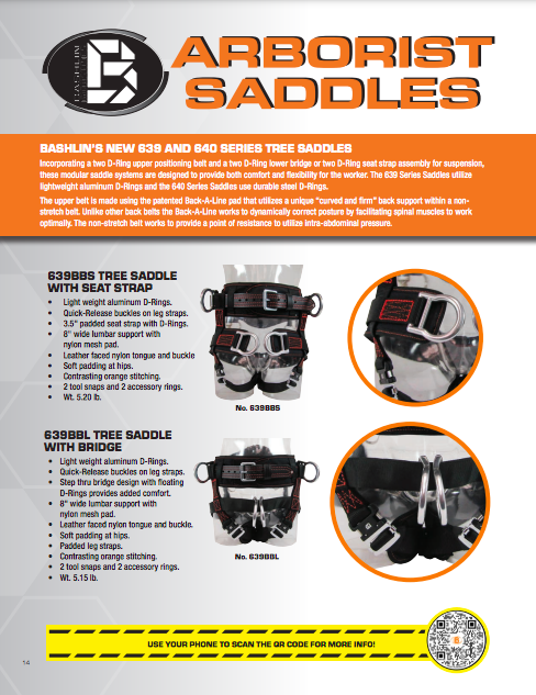 arborist saddles